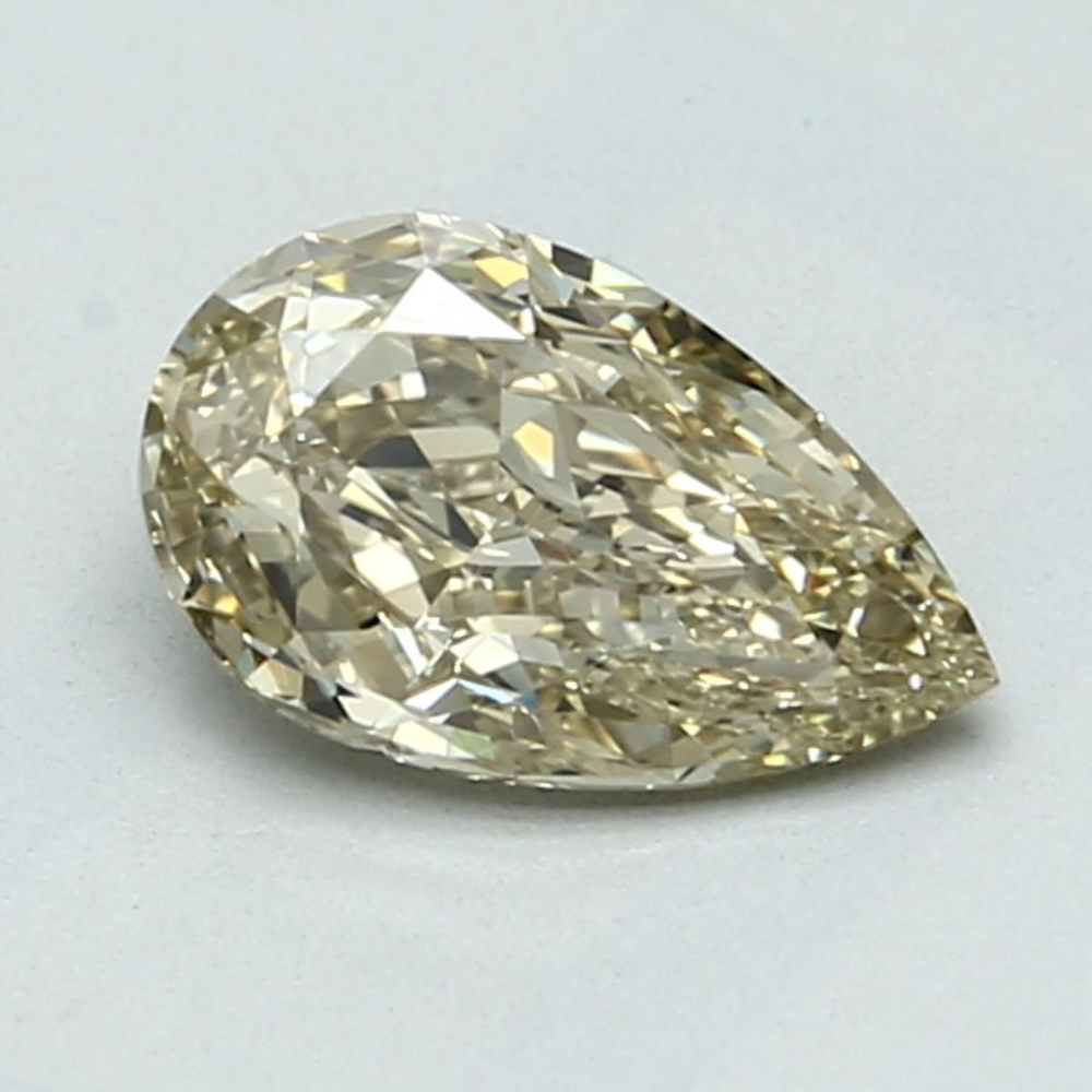 0.93 Carat Pear Loose Diamond, FBY FBY, VVS1, Ideal, GIA Certified