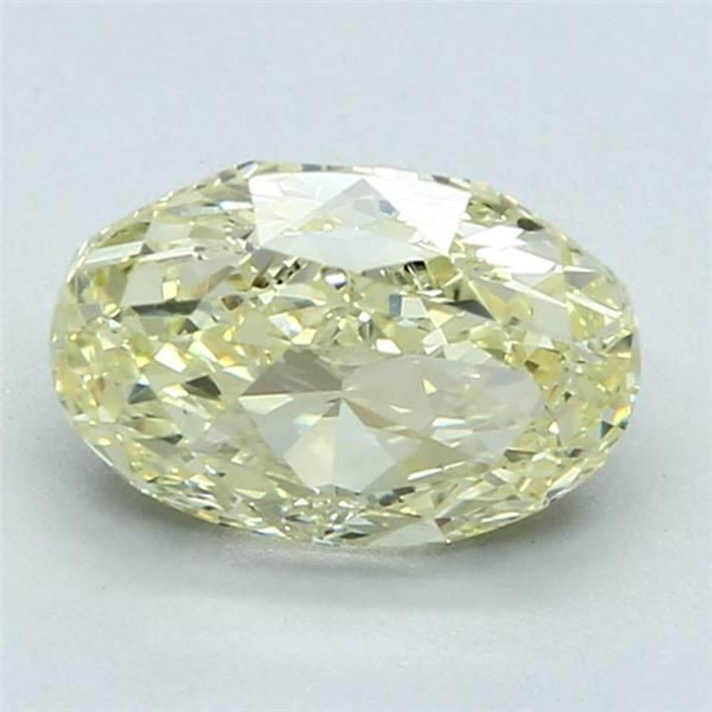 2.06 Carat Oval Loose Diamond, FY FY, SI1, Excellent, GIA Certified