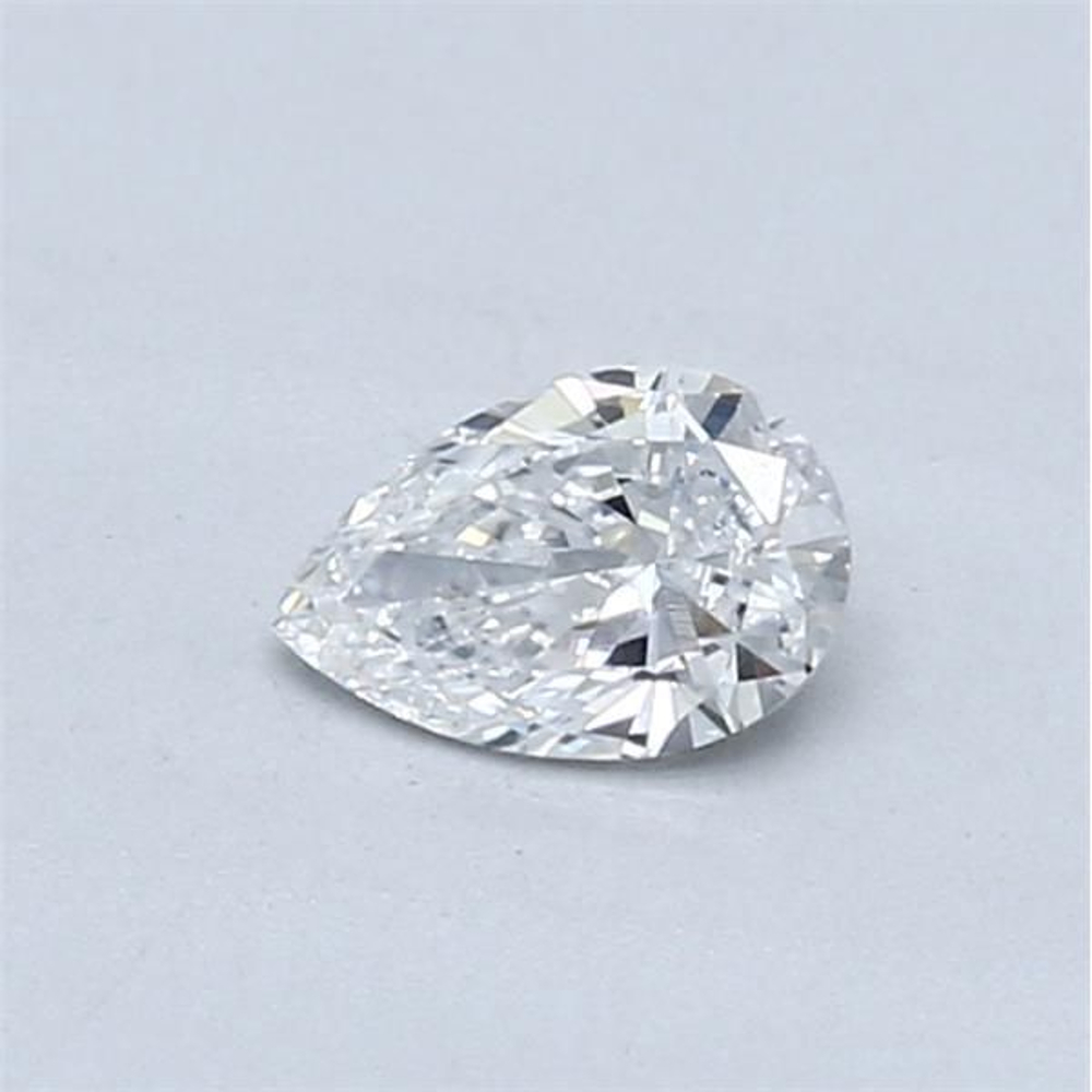 0.31 Carat Pear Loose Diamond, D, SI1, Ideal, GIA Certified