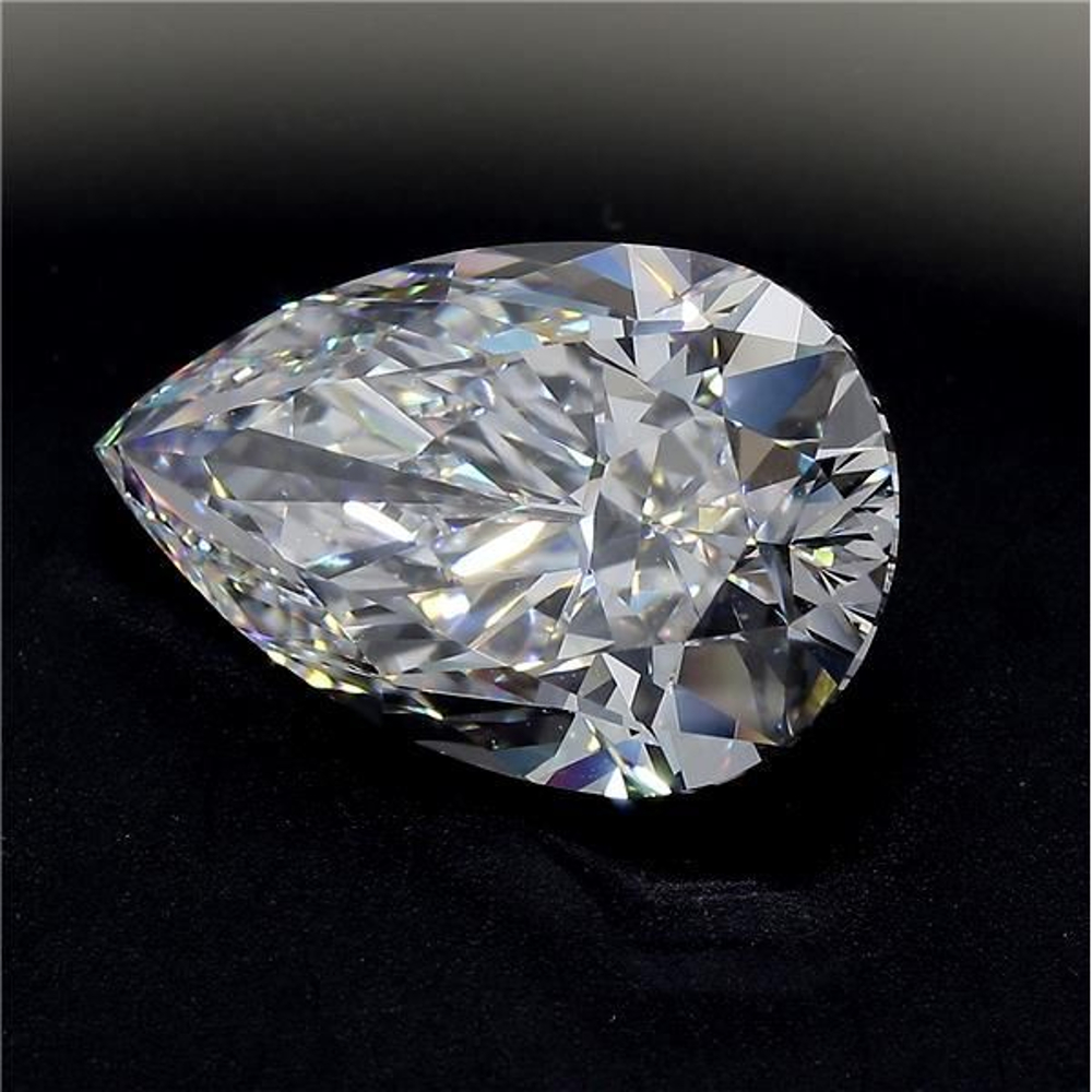 7.19 Carat Pear Loose Diamond, E, VVS2, Super Ideal, GIA Certified | Thumbnail