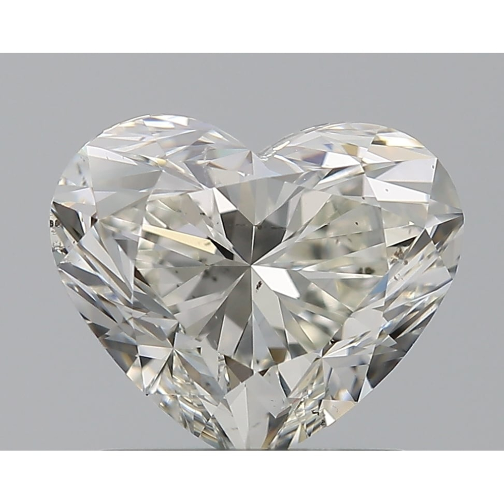 1.50 Carat Heart Loose Diamond, J, SI1, Super Ideal, GIA Certified | Thumbnail