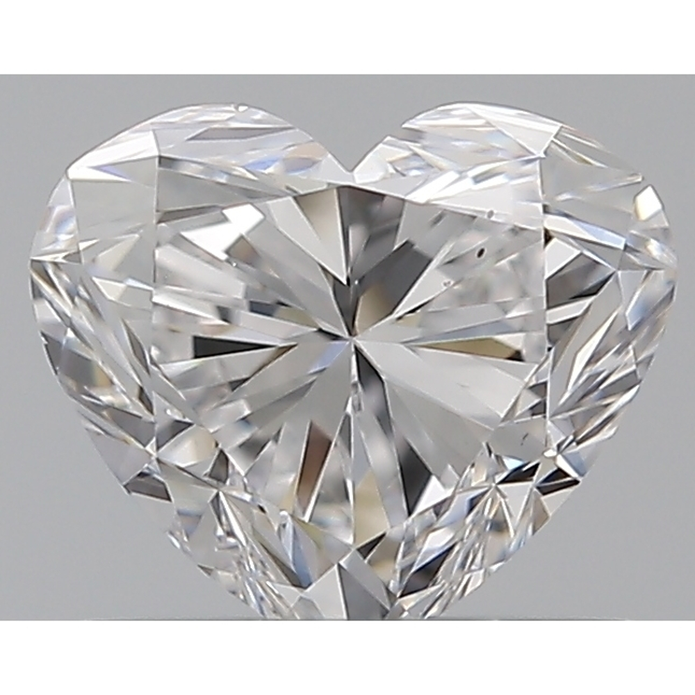 0.70 Carat Heart Loose Diamond, D, VS2, Ideal, GIA Certified | Thumbnail