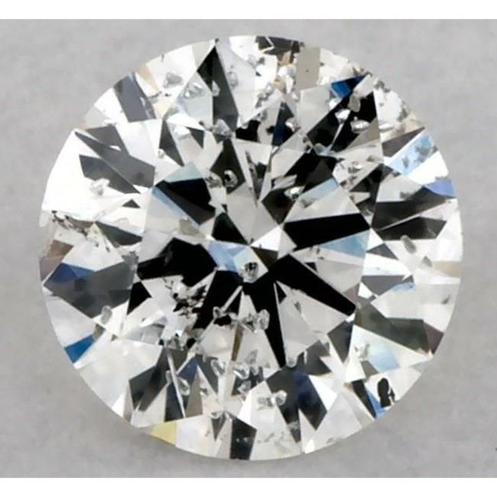 0.40 Carat Round Loose Diamond, E, I1, Excellent, GIA Certified | Thumbnail