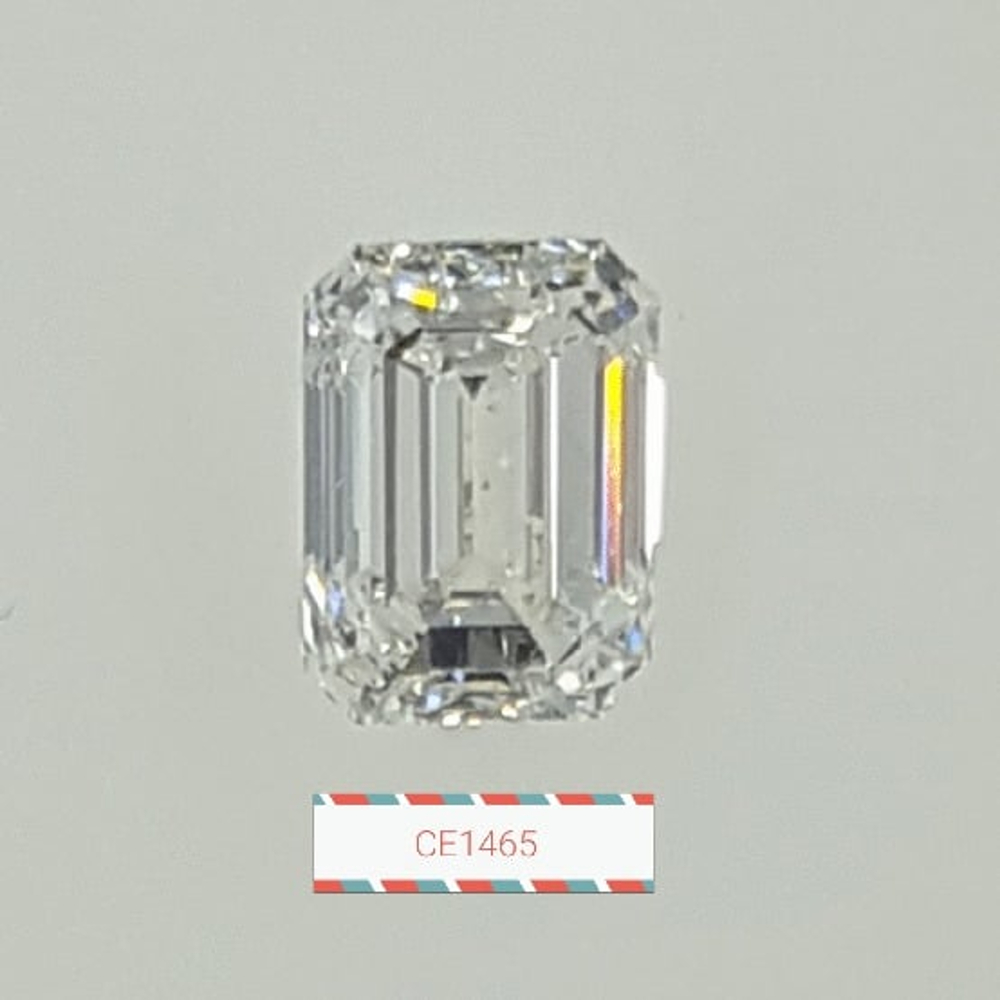 0.91 Carat Emerald Loose Diamond, G, SI1, Ideal, GIA Certified | Thumbnail