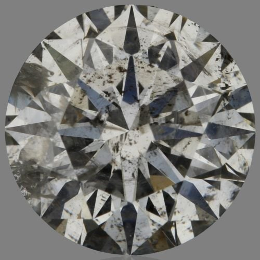 1.08 Carat Round Loose Diamond, G, I2, Super Ideal, GIA Certified