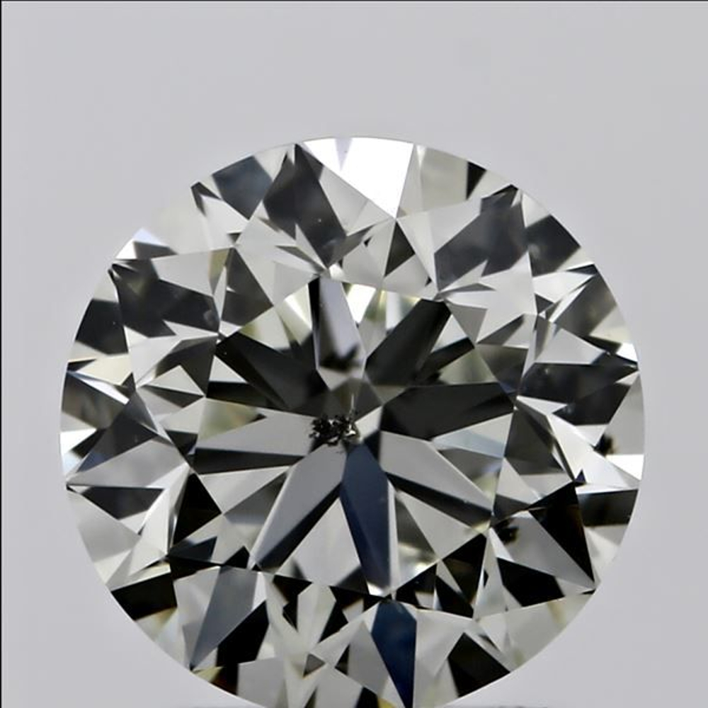 0.70 Carat Round Loose Diamond, M, SI2, Ideal, GIA Certified