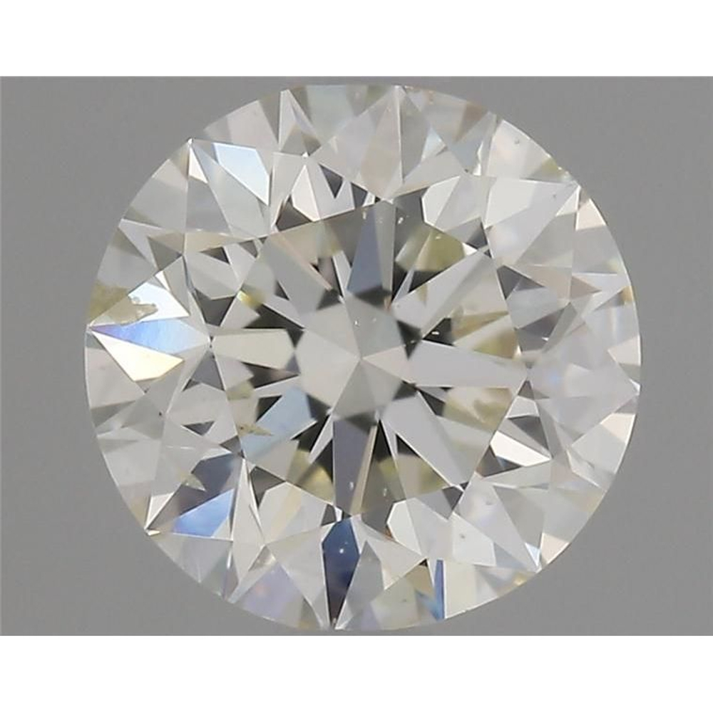 1.00 Carat Round Loose Diamond, J, SI2, Super Ideal, GIA Certified