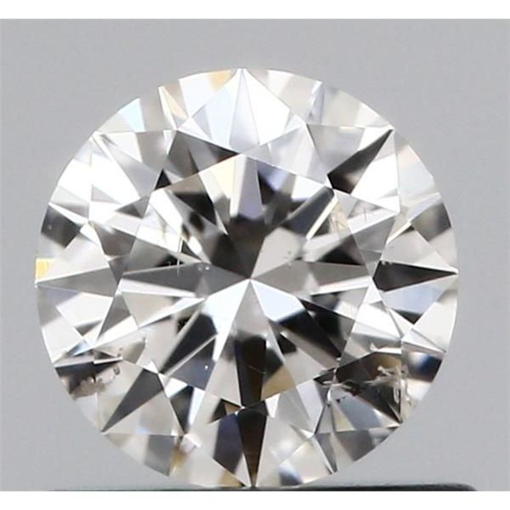 0.54 Carat Round Loose Diamond, I, SI2, Ideal, GIA Certified