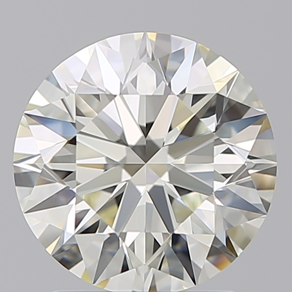 1.90 Carat Round Loose Diamond, K, VVS2, Super Ideal, GIA Certified
