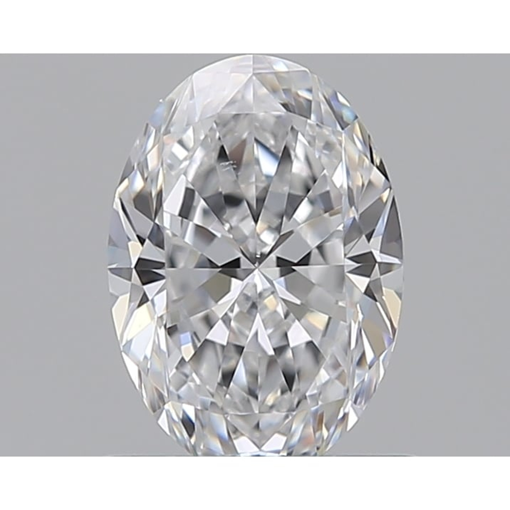 0.55 Carat Oval Loose Diamond, D, IF, Super Ideal, GIA Certified
