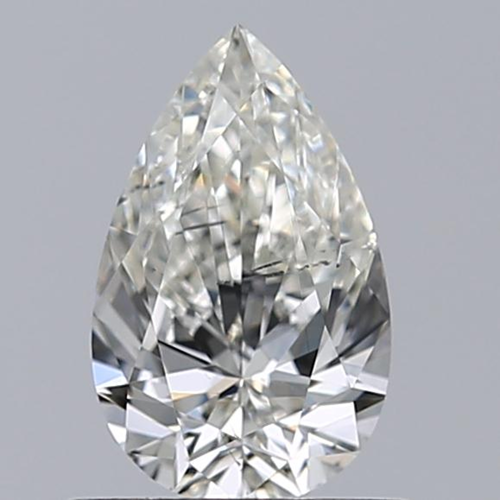 0.57 Carat Pear Loose Diamond, I, SI2, Super Ideal, GIA Certified