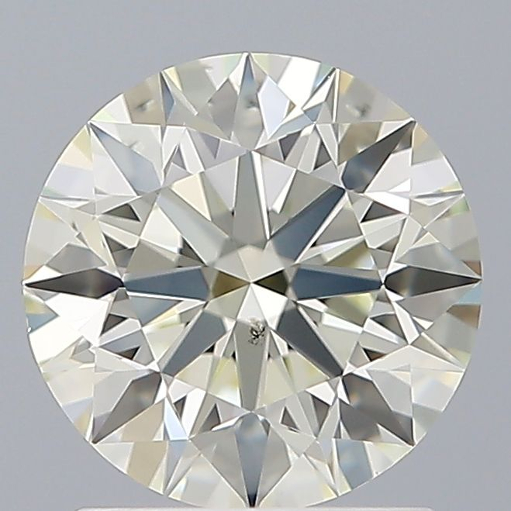 1.33 Carat Round Loose Diamond, N, SI1, Super Ideal, GIA Certified | Thumbnail