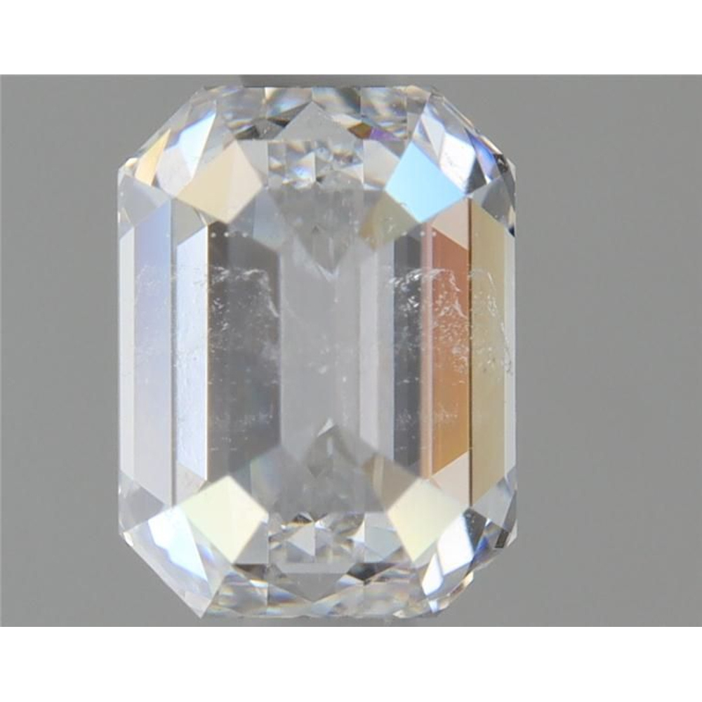 0.70 Carat Emerald Loose Diamond, D, SI2, Ideal, GIA Certified | Thumbnail