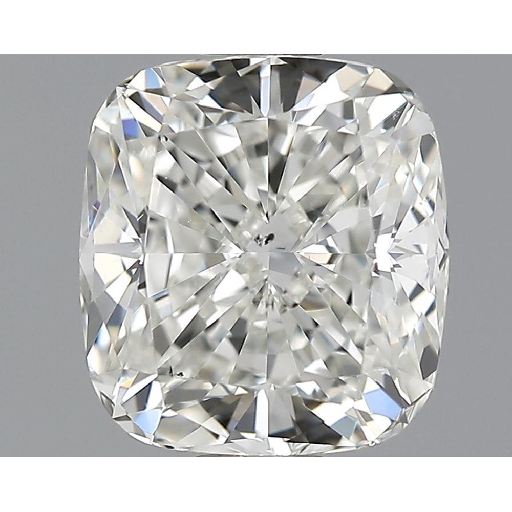 1.50 Carat Cushion Loose Diamond, H, SI1, Ideal, GIA Certified