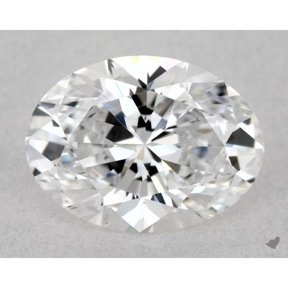 0.50 Carat Oval Loose Diamond, D, VS2, Super Ideal, GIA Certified