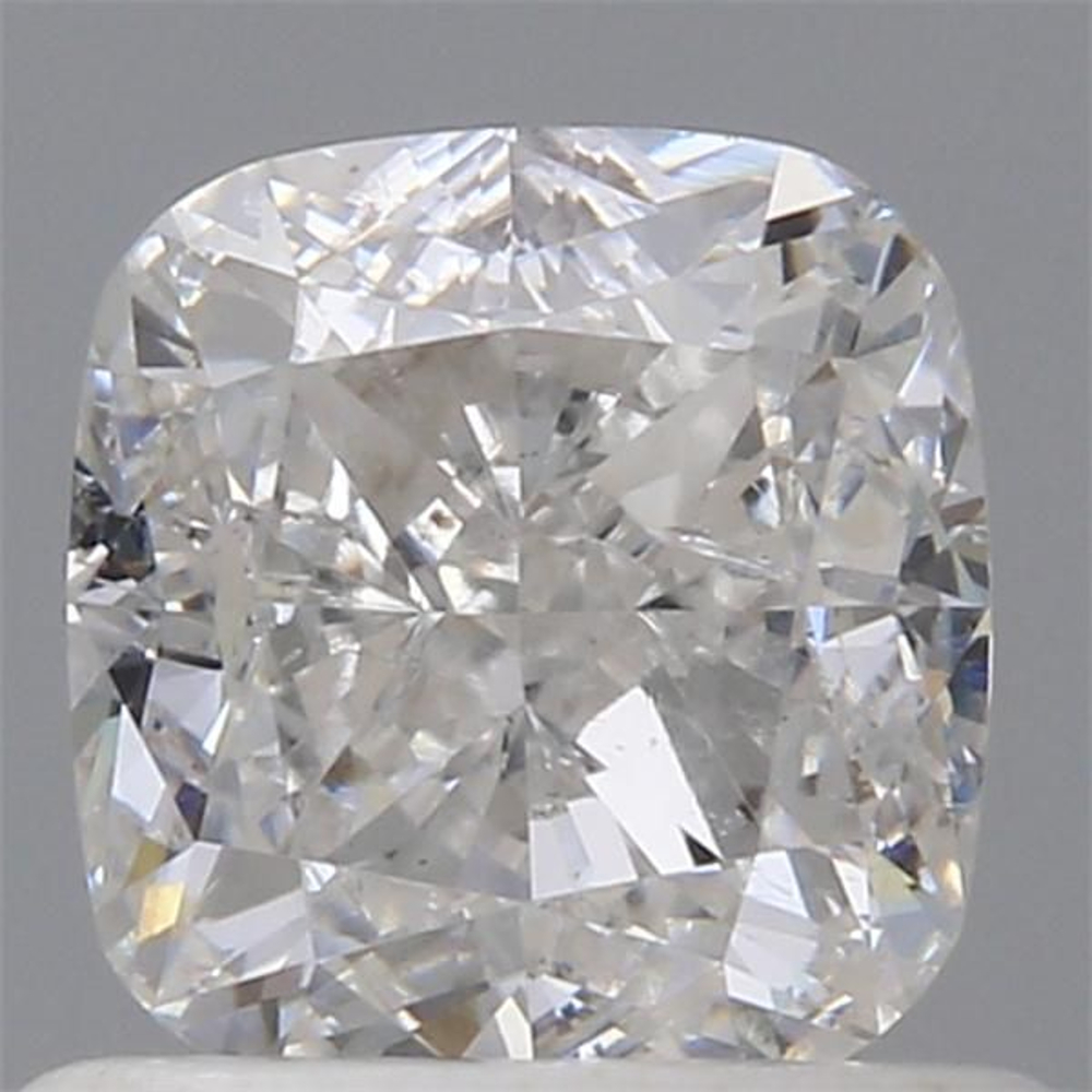 0.90 Carat Cushion Loose Diamond, D, SI2, Very Good, GIA Certified | Thumbnail