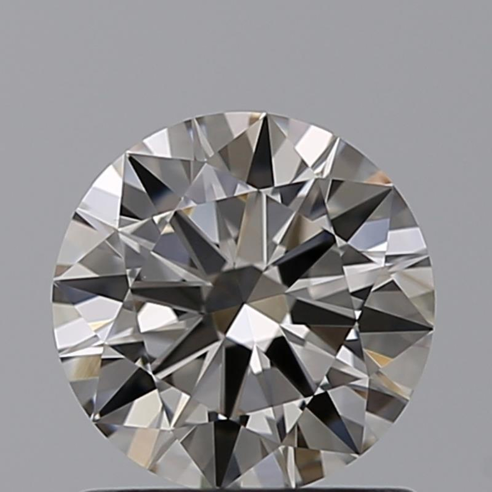 0.90 Carat Round Loose Diamond, K, VVS1, Ideal, GIA Certified