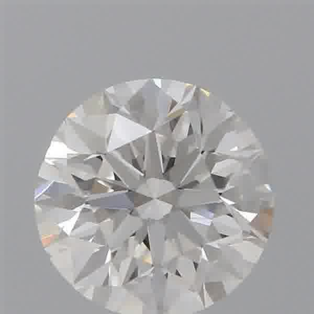 0.70 Carat Round Loose Diamond, D, VS2, Ideal, GIA Certified