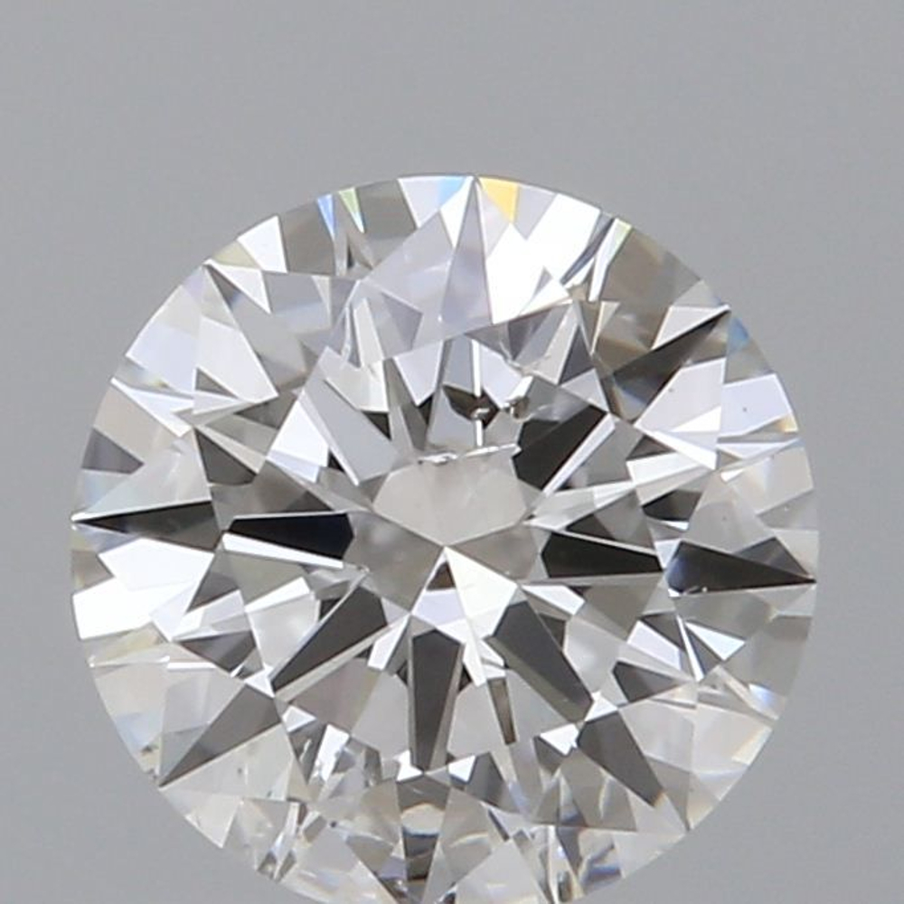 0.51 Carat Round Loose Diamond, F, SI2, Super Ideal, GIA Certified