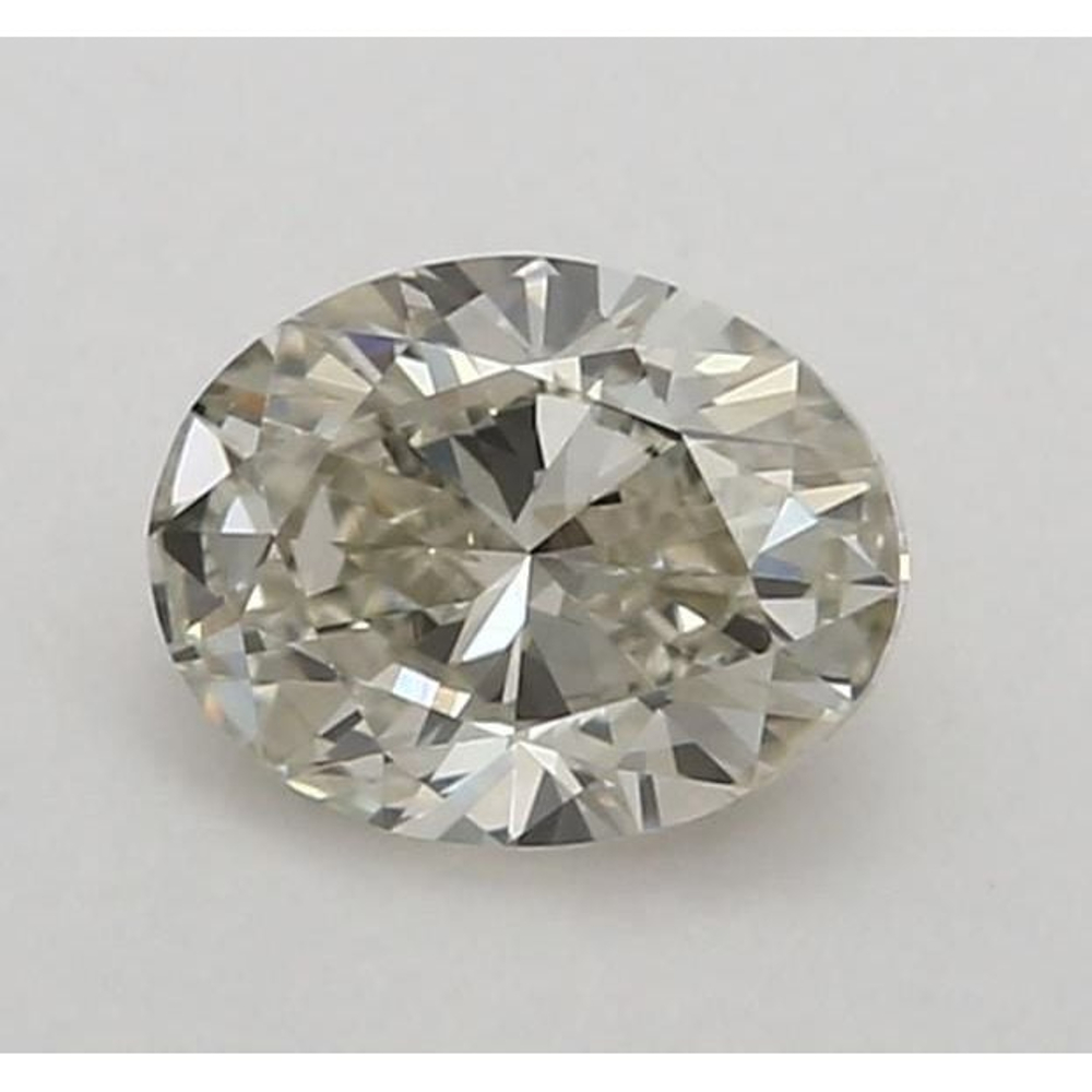 0.50 Carat Oval Loose Diamond, K, VVS2, Super Ideal, GIA Certified