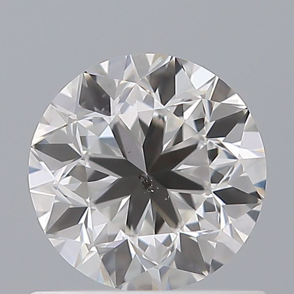 0.70 Carat Round Loose Diamond, F, SI2, Very Good, GIA Certified | Thumbnail