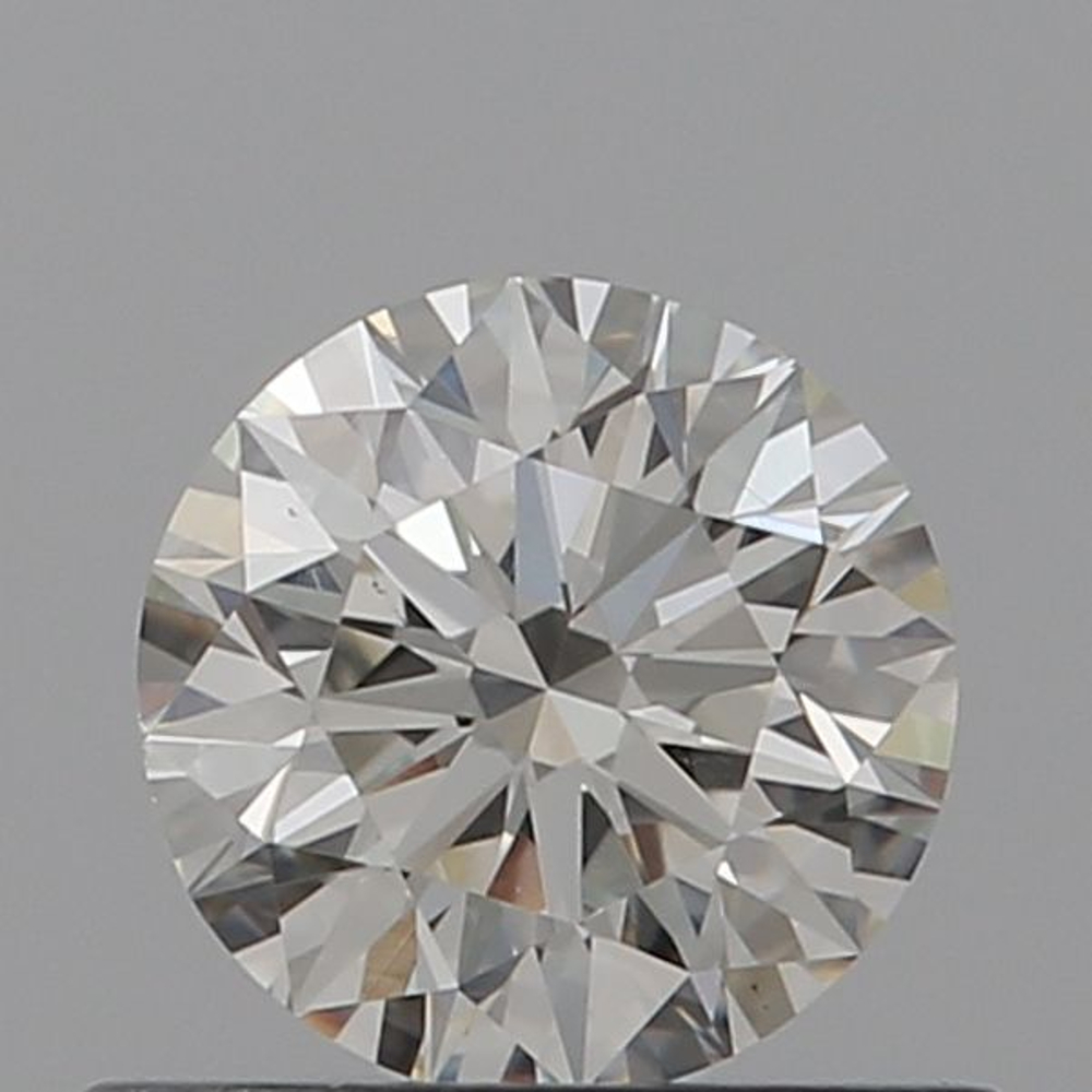 0.50 Carat Round Loose Diamond, H, VS1, Super Ideal, GIA Certified | Thumbnail