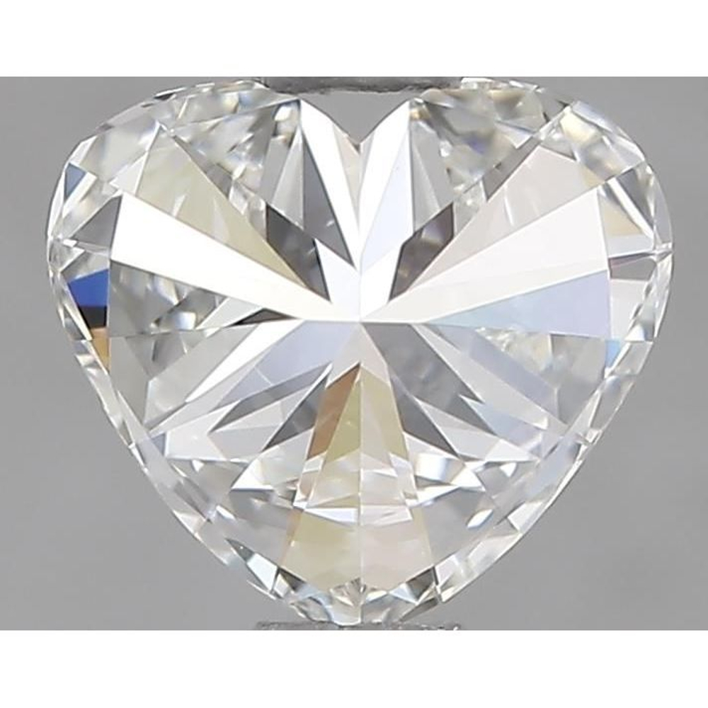 0.90 Carat Heart Loose Diamond, I, VS1, Super Ideal, GIA Certified | Thumbnail