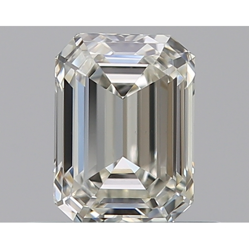 0.51 Carat Emerald Loose Diamond, J, VVS2, Super Ideal, GIA Certified | Thumbnail