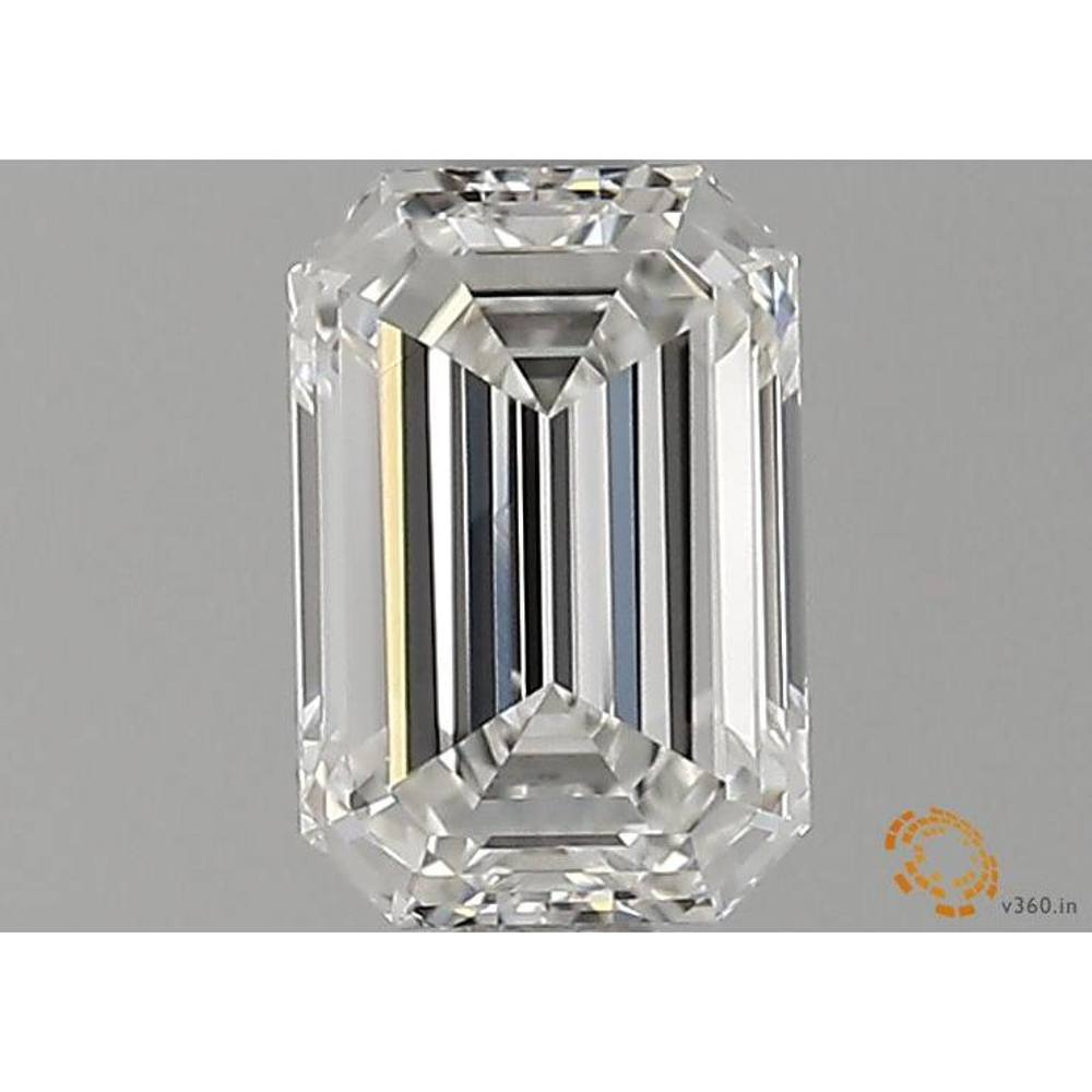 1.01 Carat Emerald Loose Diamond, H, VVS1, Super Ideal, GIA Certified | Thumbnail