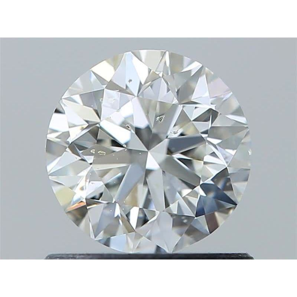 0.70 Carat Round Loose Diamond, I, SI2, Excellent, GIA Certified | Thumbnail