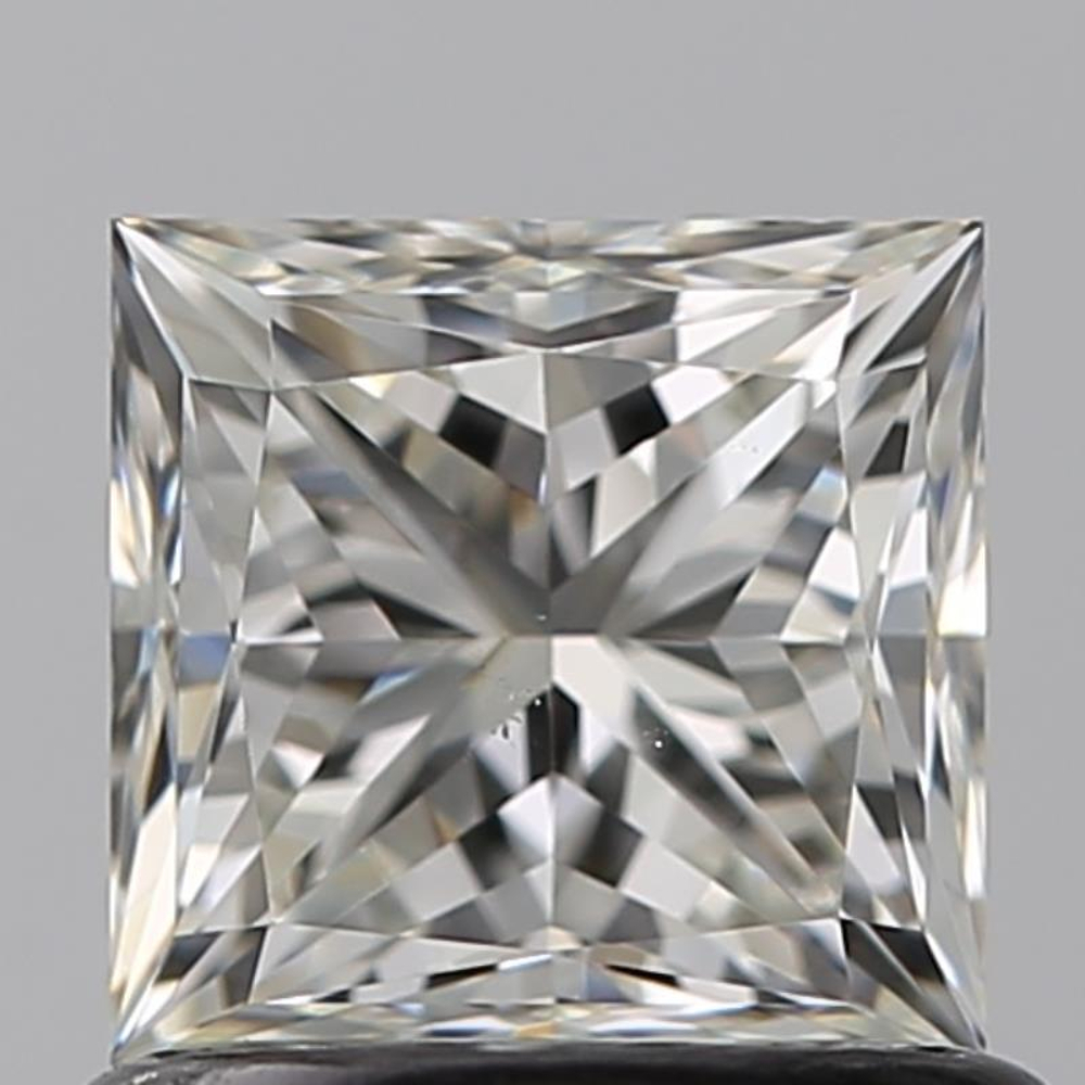 0.91 Carat Princess Loose Diamond, J, VS2, Very Good, GIA Certified
