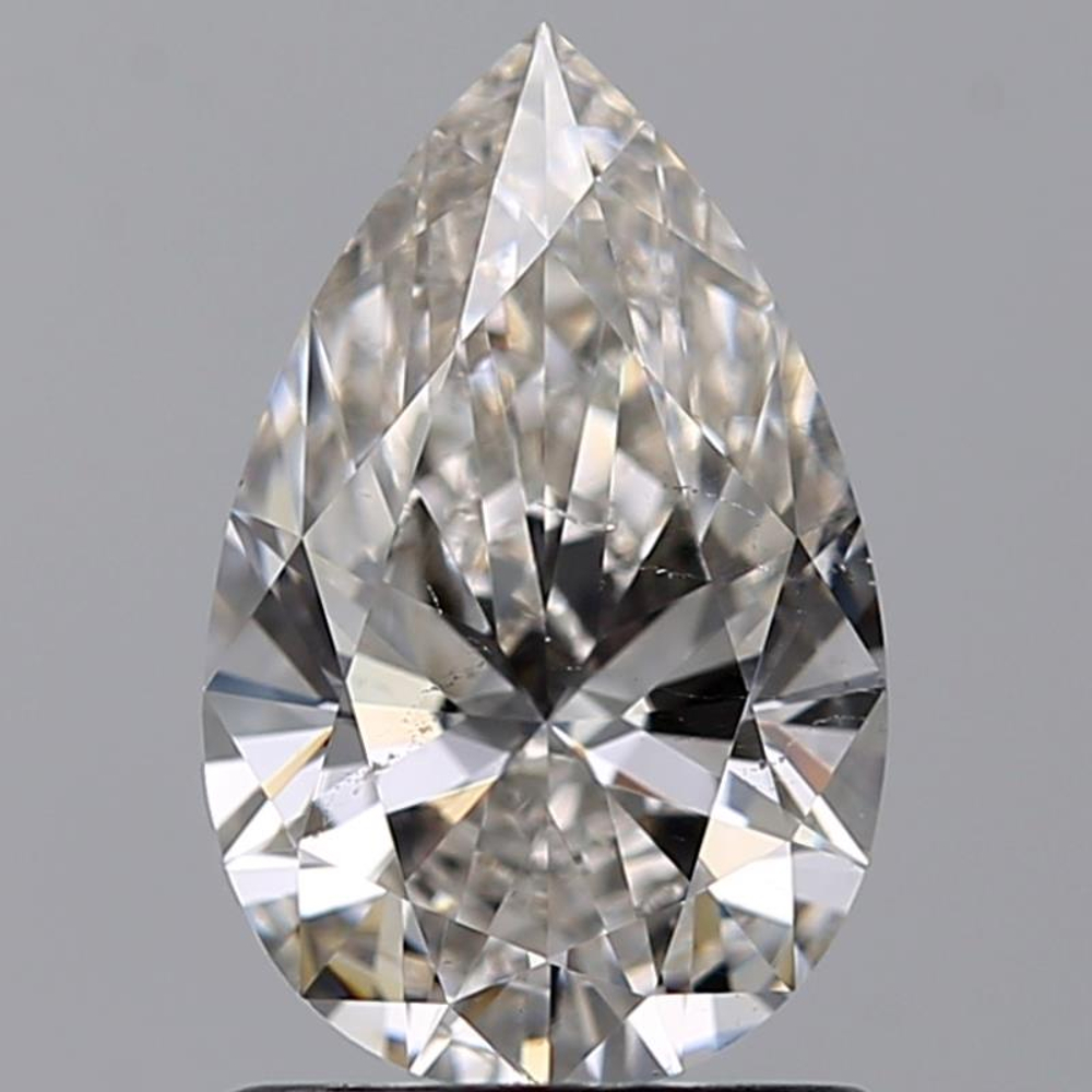 1.00 Carat Pear Loose Diamond, H, SI1, Super Ideal, GIA Certified