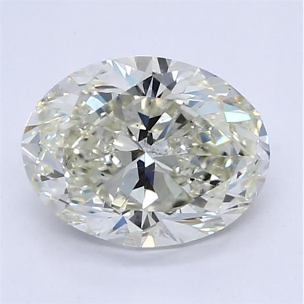 1.51 Carat Oval Loose Diamond, K, SI1, Ideal, GIA Certified | Thumbnail