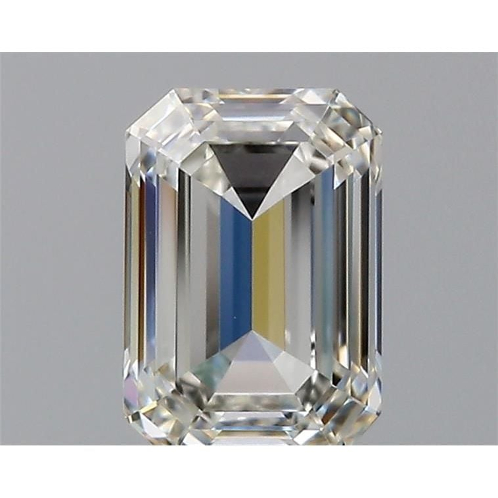0.70 Carat Emerald Loose Diamond, H, VVS1, Super Ideal, GIA Certified