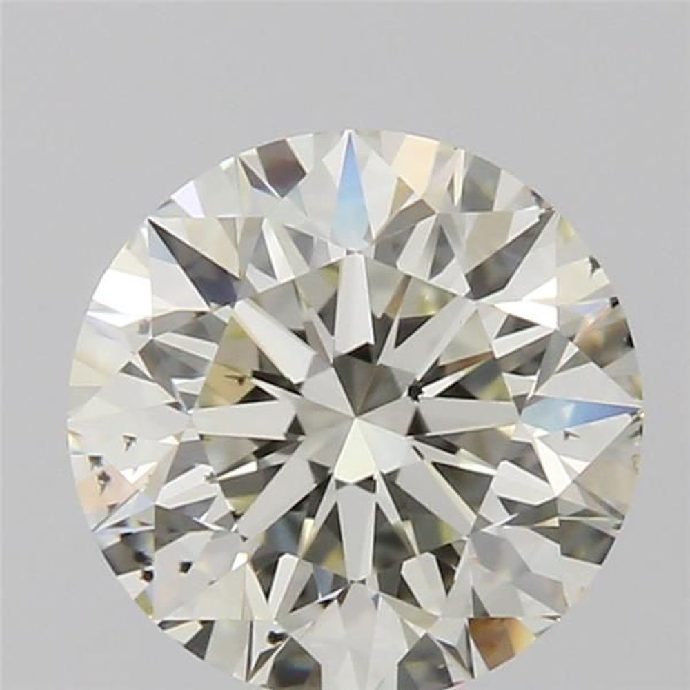 1.01 Carat Round Loose Diamond, K, SI1, Super Ideal, GIA Certified