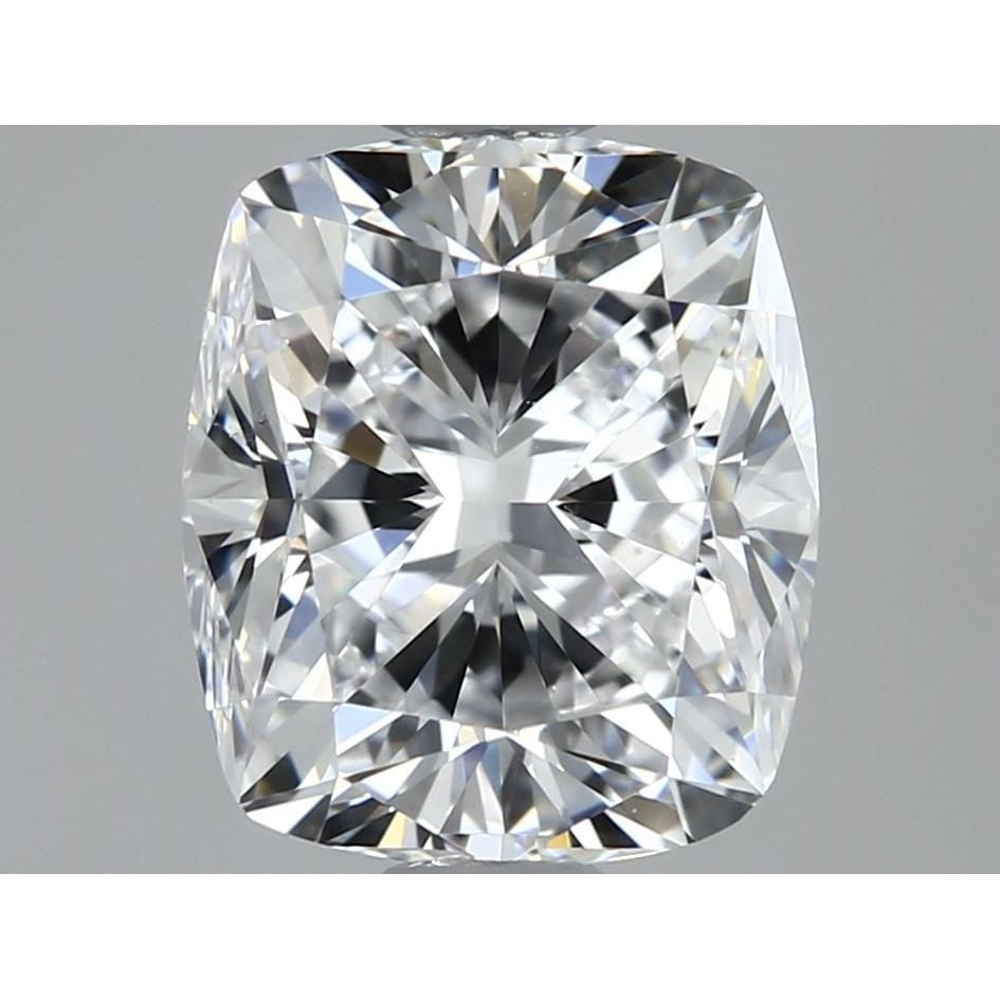 0.90 Carat Cushion Loose Diamond, D, VS2, Ideal, GIA Certified