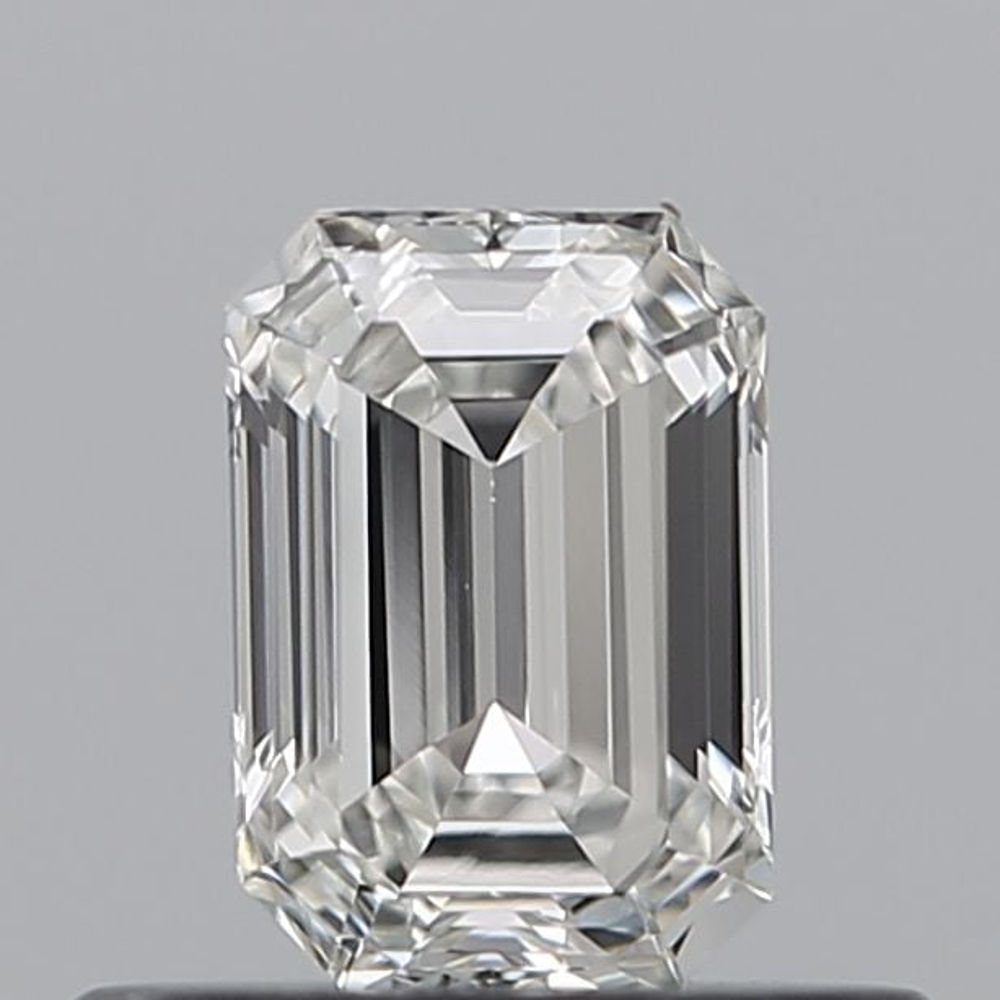 0.42 Carat Emerald Loose Diamond, I, VVS1, Ideal, GIA Certified | Thumbnail