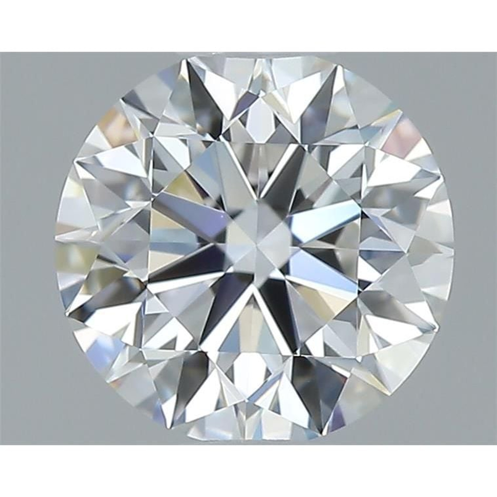 1.00 Carat Round Loose Diamond, F, VVS2, Super Ideal, GIA Certified
