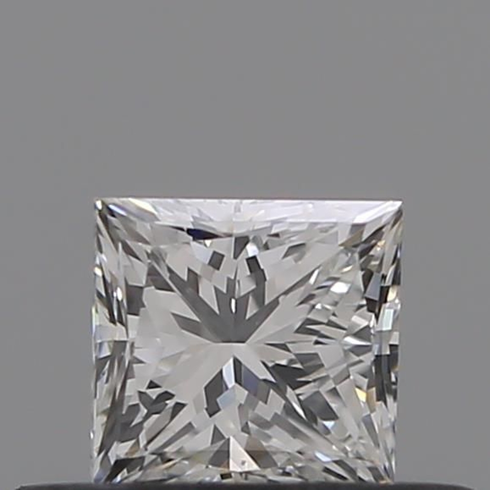 0.33 Carat Princess Loose Diamond, D, VVS2, Good, GIA Certified