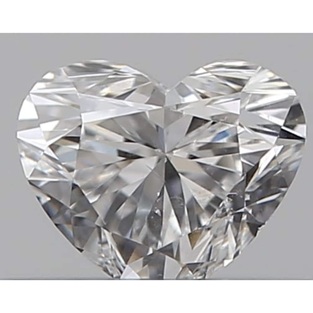 0.29 Carat Heart Loose Diamond, E, SI1, Super Ideal, GIA Certified