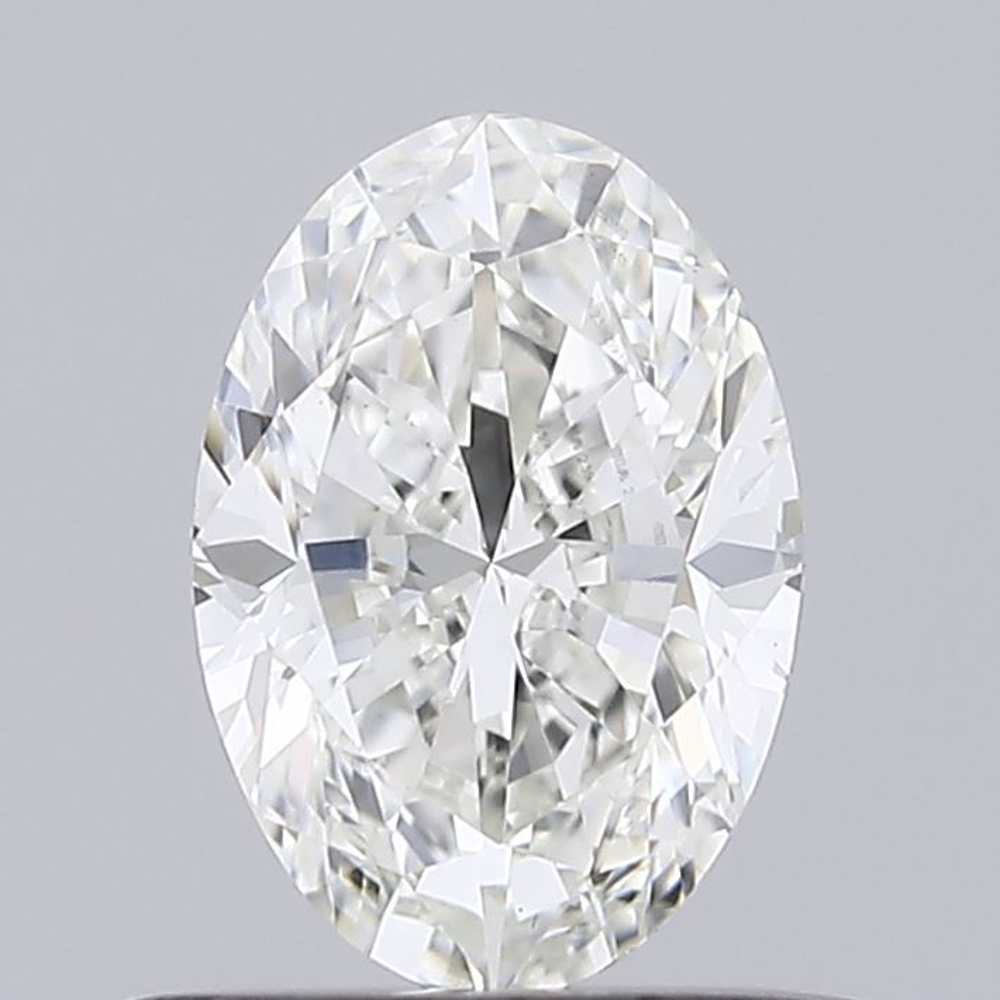 0.60 Carat Oval Loose Diamond, I, VVS2, Ideal, GIA Certified