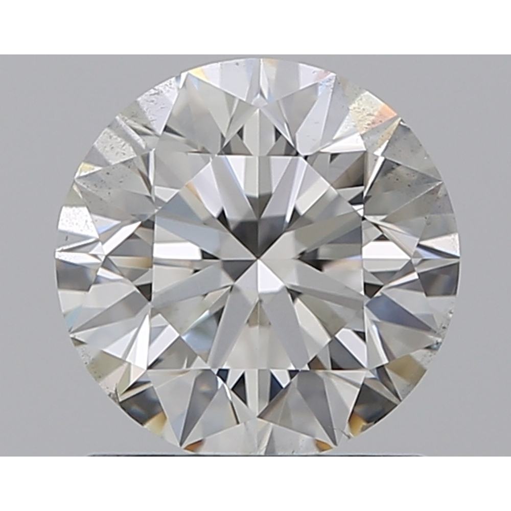 1.01 Carat Round Loose Diamond, H, SI2, Super Ideal, GIA Certified | Thumbnail