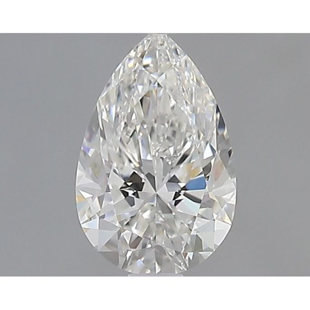 0.50 Carat Pear Loose Diamond, F, VVS2, Super Ideal, GIA Certified | Thumbnail