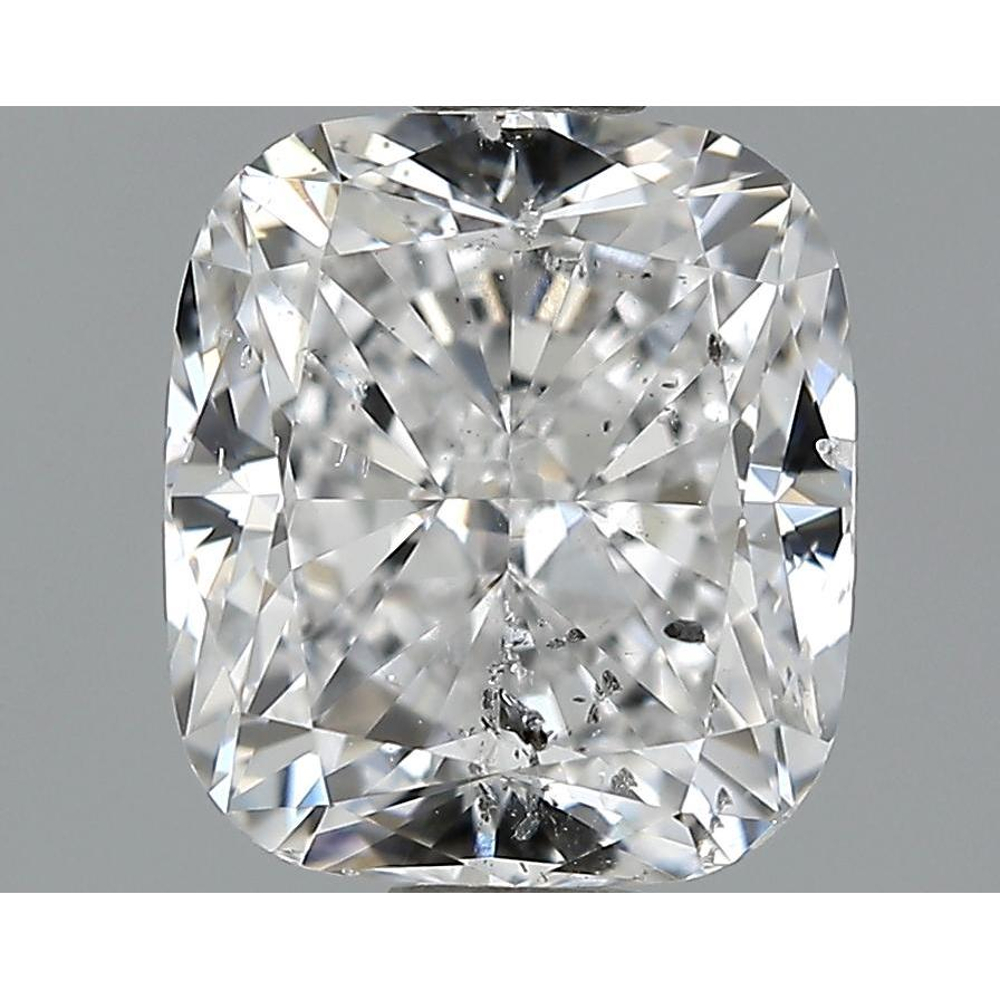 2.00 Carat Cushion Loose Diamond, E, SI2, Excellent, GIA Certified