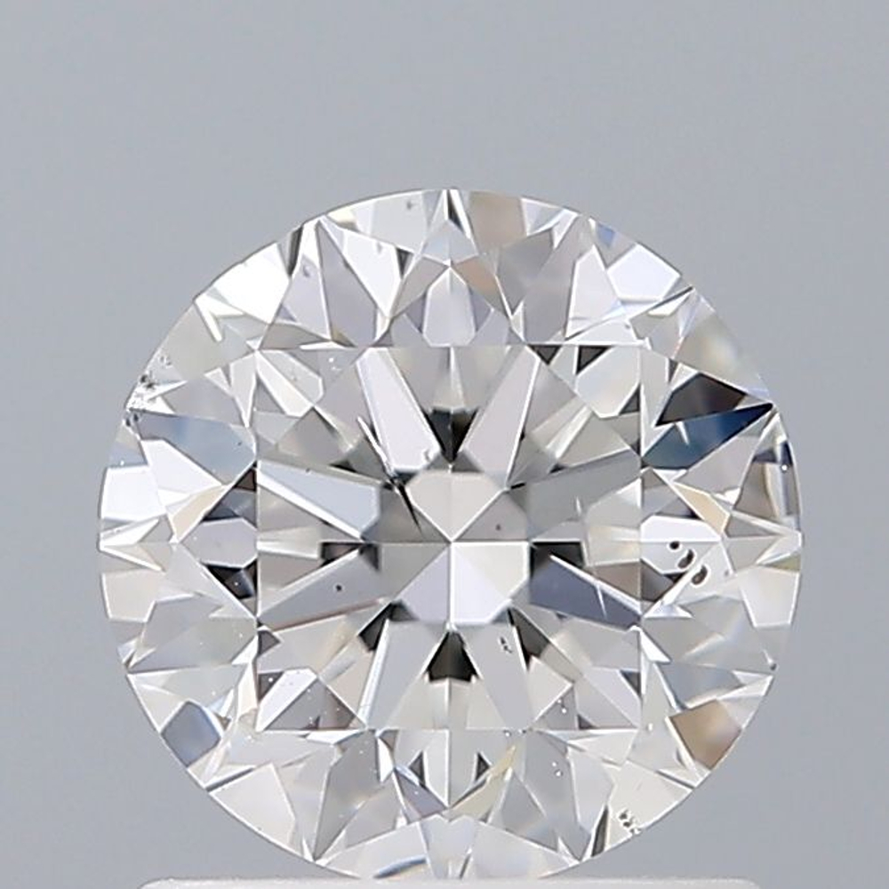 1.01 Carat Round Loose Diamond, D, SI2, Very Good, GIA Certified