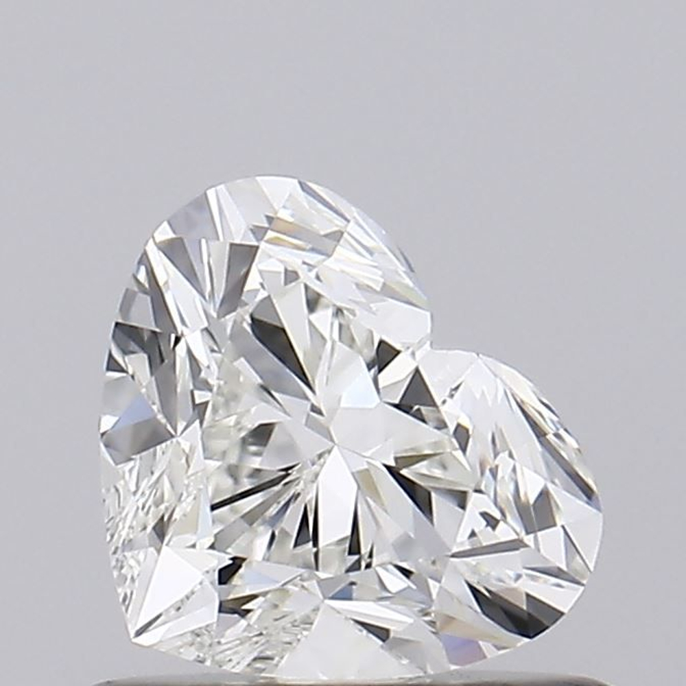 0.70 Carat Heart Loose Diamond, H, IF, Ideal, GIA Certified | Thumbnail