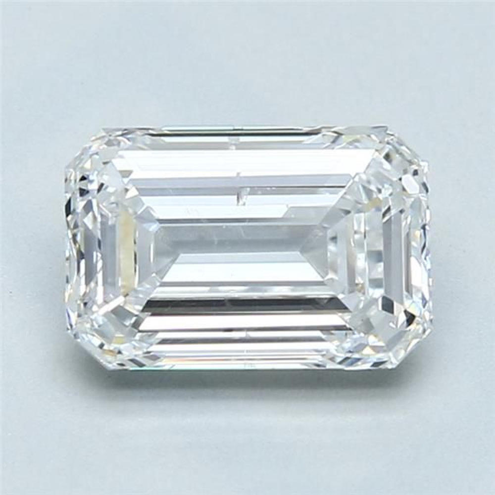 2.01 Carat Emerald Loose Diamond, D, SI2, Super Ideal, GIA Certified