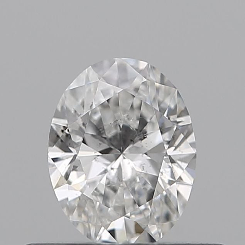 0.36 Carat Oval Loose Diamond, E, SI2, Super Ideal, GIA Certified | Thumbnail