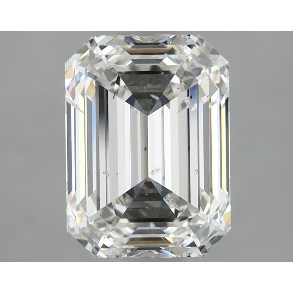3.01 Carat Emerald Loose Diamond, G, SI1, Super Ideal, GIA Certified | Thumbnail