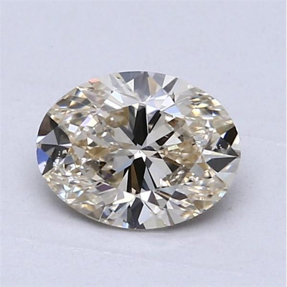 1.02 Carat Oval Loose Diamond, M Faint Brown, SI2, Super Ideal, GIA Certified | Thumbnail